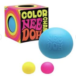 Needoh Color Change Squish Ball Toy 