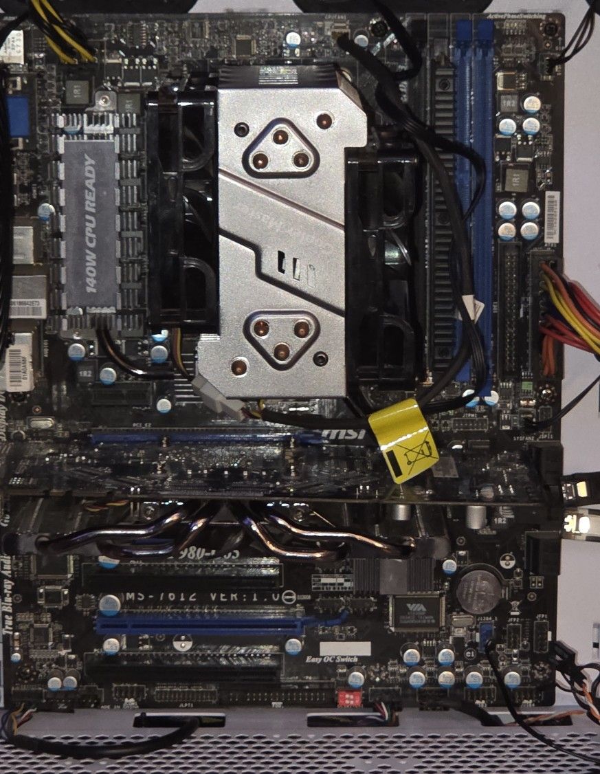 Msi Nf980-g65 Hyderabad Motherboard + Cpu