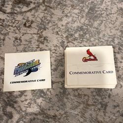 BEANIE BABY commemorative cards  lot