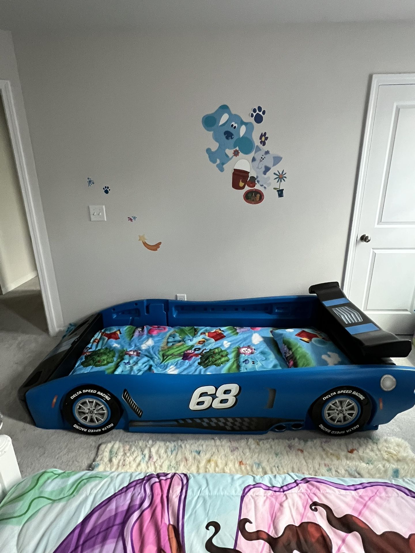 Race Car Bed And Blues Clues Accessories