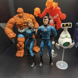 Marvel Legends Fantastic Four Comic Figures Set