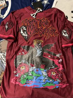 Juice Wrld Fighting Demons Baseball Jersey