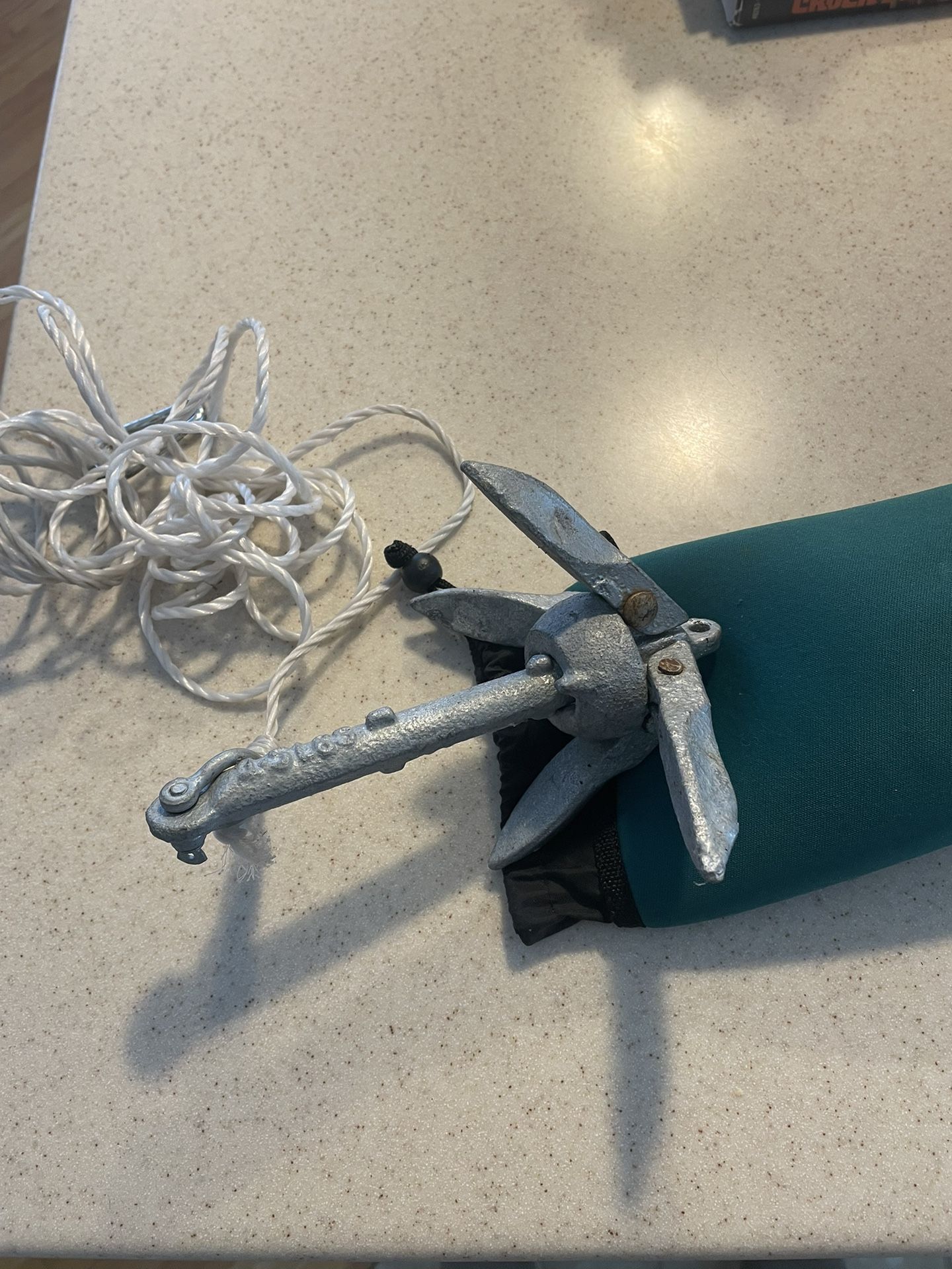 Kayak / Canoe Folding Anchor And Storage Pouch