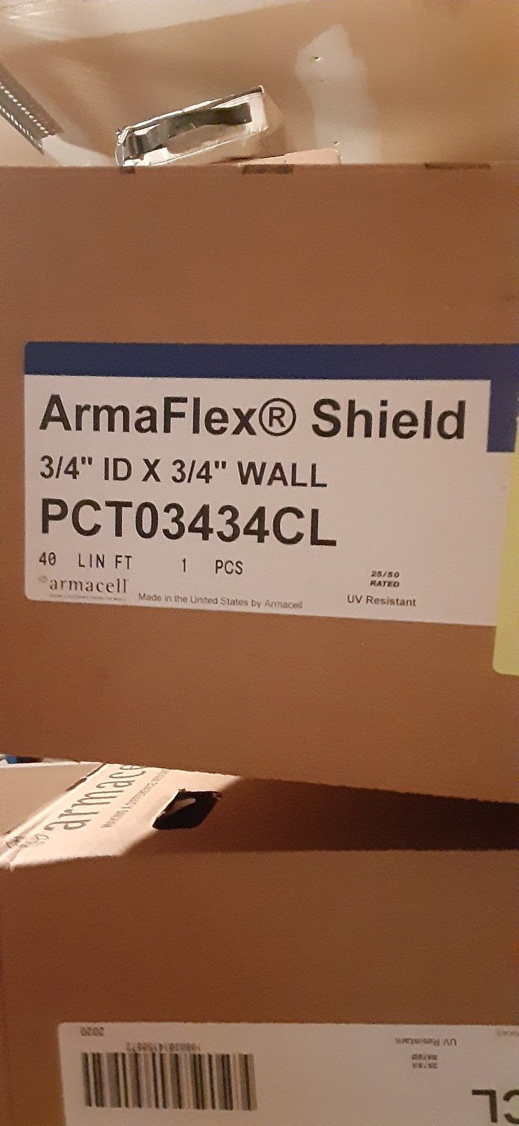 Armaflex Pipe Wrap Insulation 3/4" 800 feet