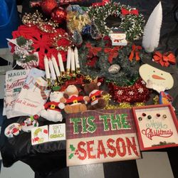 Lot of Christmas Decorations $10 Takes All