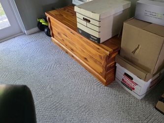 Cedar Wood Storage Chest Trunk