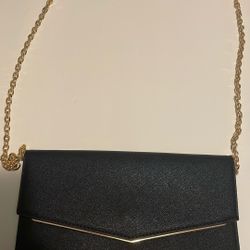 Black Envelope Purse 