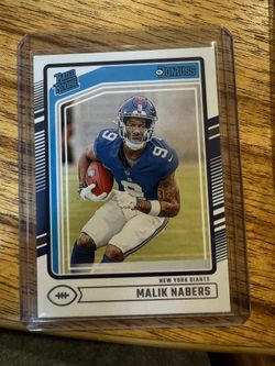 malik nabers rated rookie card