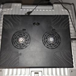Laptop Cooler 2 Fans USB 