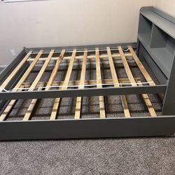 Full bed with twin trundle 