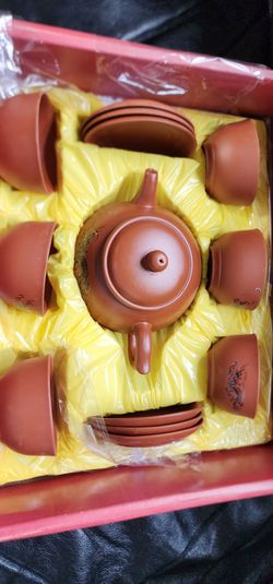 Yixing  clay teapot set
