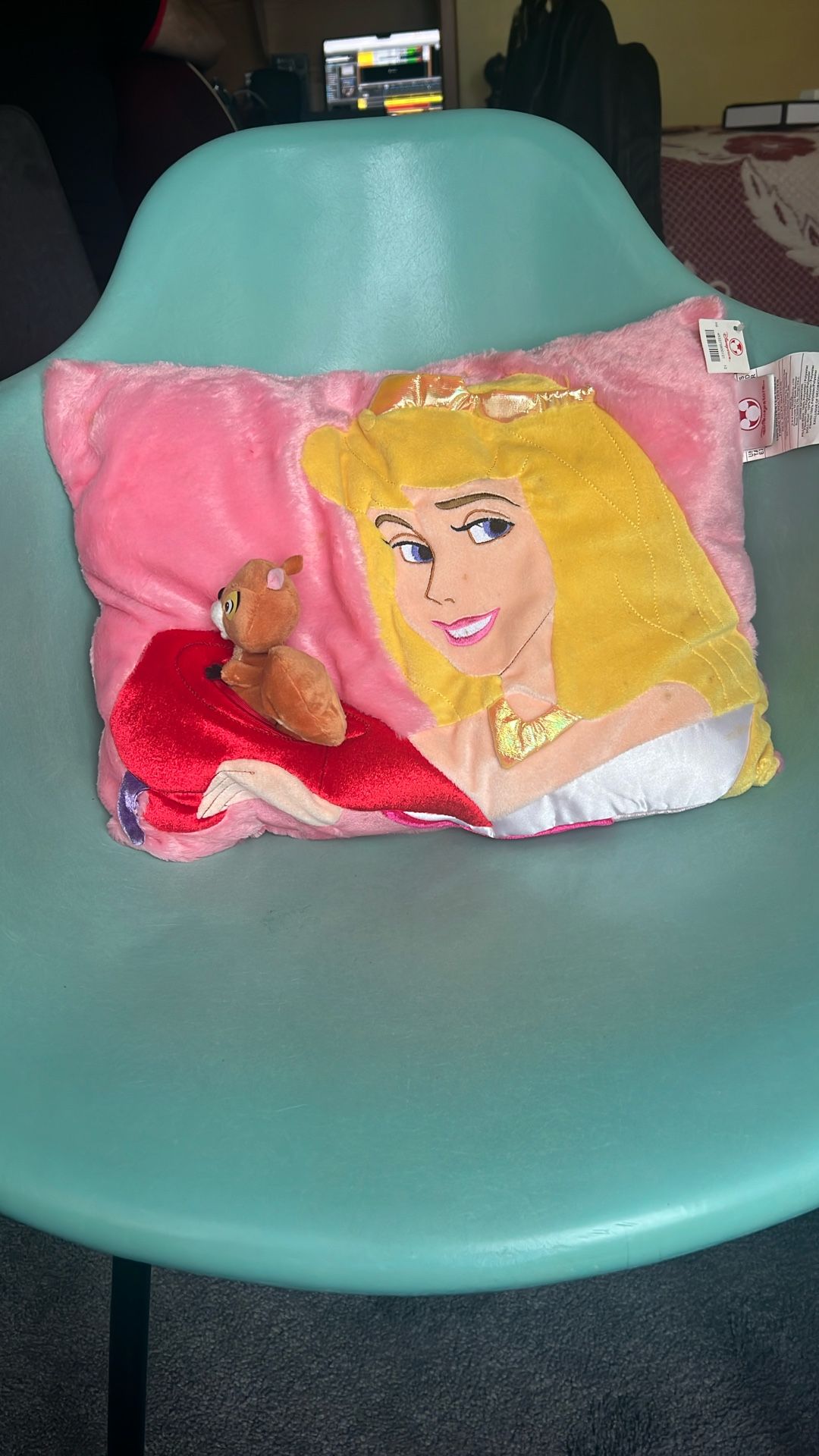 Sleeping beauty pillow
