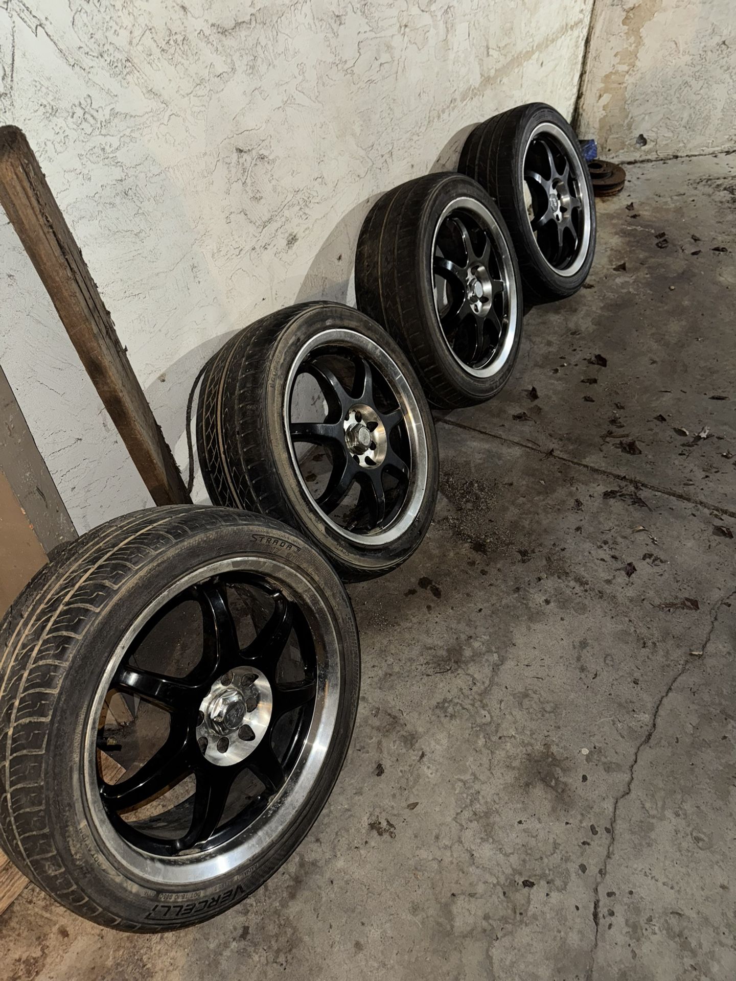 Mb Wheels Honda universal 17 inch rims 4x100 or 4x114