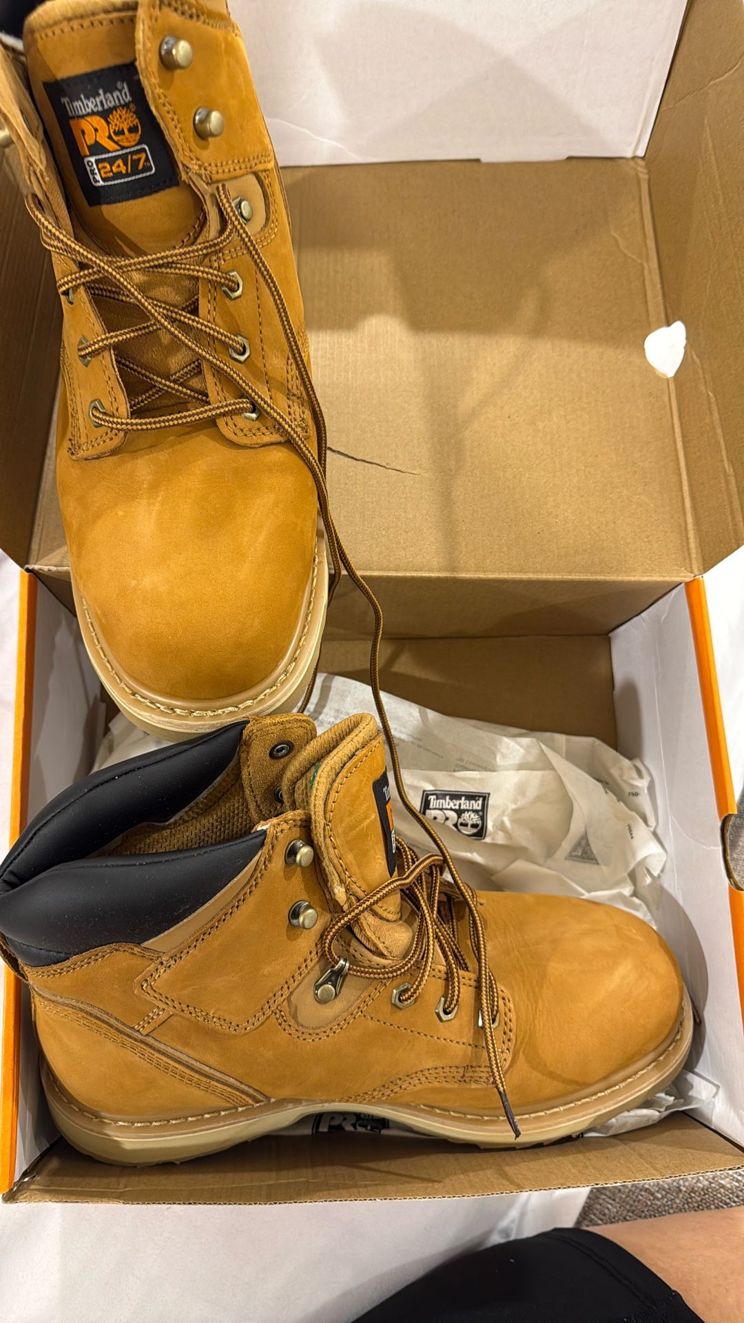 Timberland Pit Boss Steel Safety Toe Boots