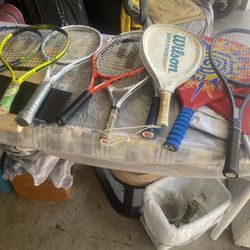 10 New Rackets Any One $10
