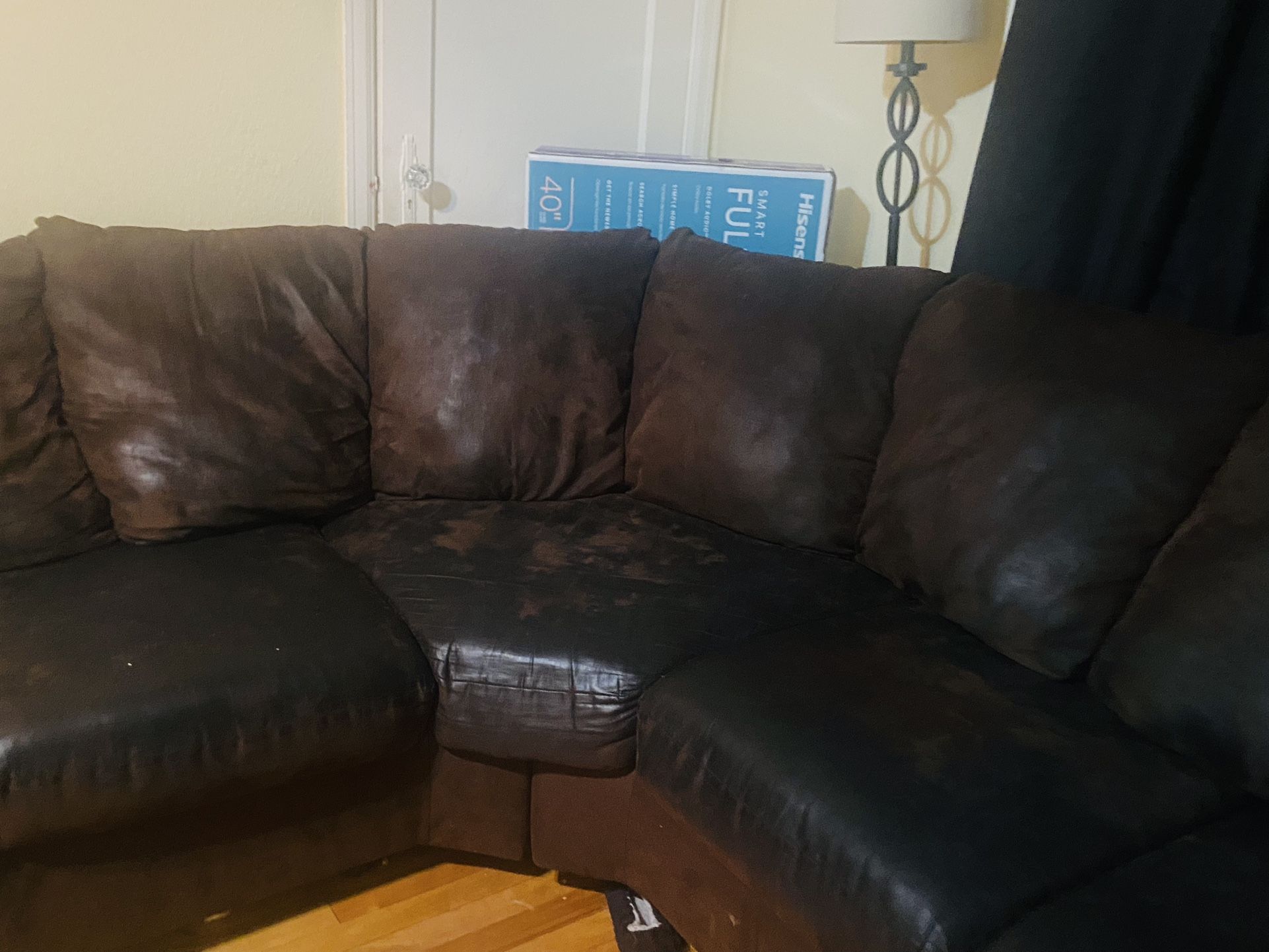 Chocolate Colored Sectional