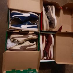 4 Pairs Of Puma Shoes 