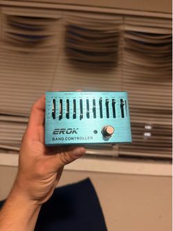 Band Controller Equalizer 10 Band EQ Pedal for Guitar Bass True Bypass 31.25Hz To16kHz Effects