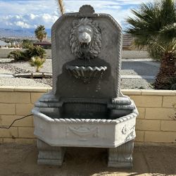 New Water Fountain Made Out Of Cement Perfect Gift 