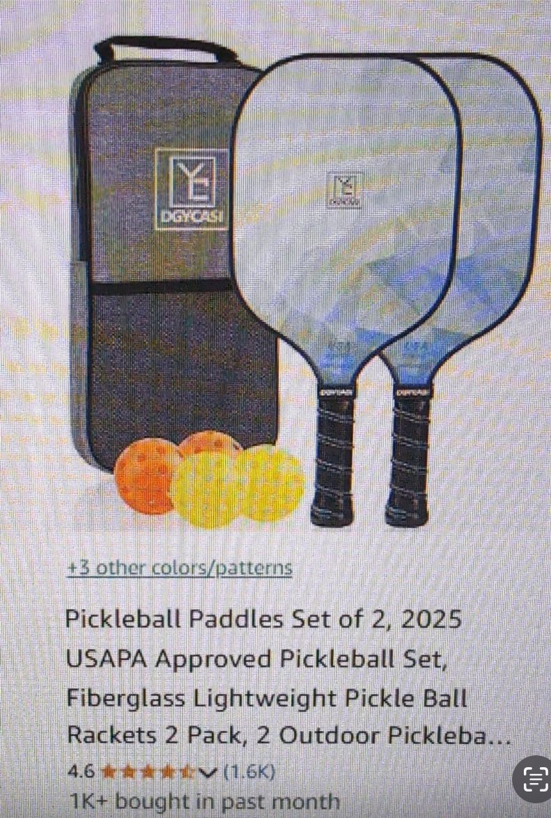 Pickelball Paddle Set Pro Light Weight