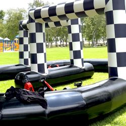 Inflatable Racetrack / Cars NOT Included