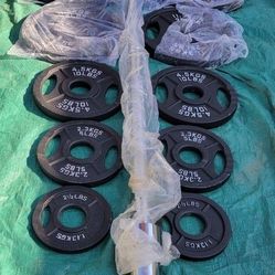 Olympic Weight Plate Pairs or Set,  New 