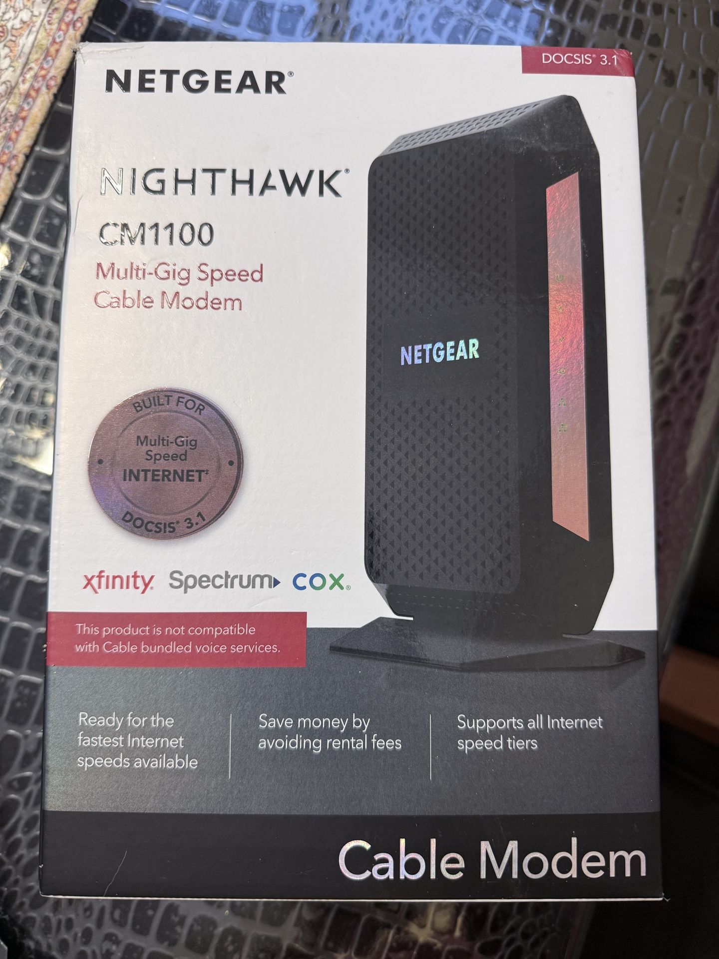 NEW NETGEAR Cable Modem CM1100