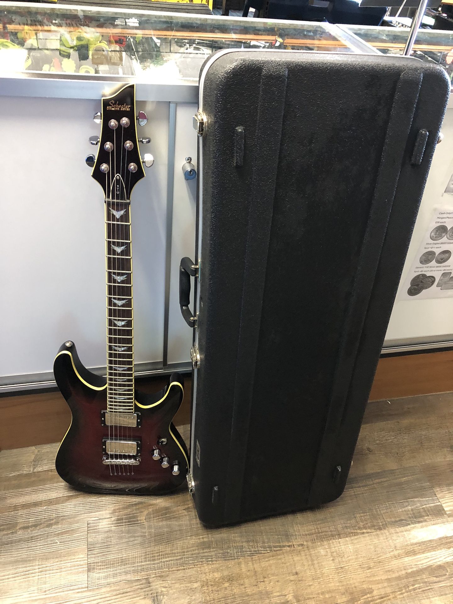 96091 Schecter C-1+ 6 String Electric Guitar 592209