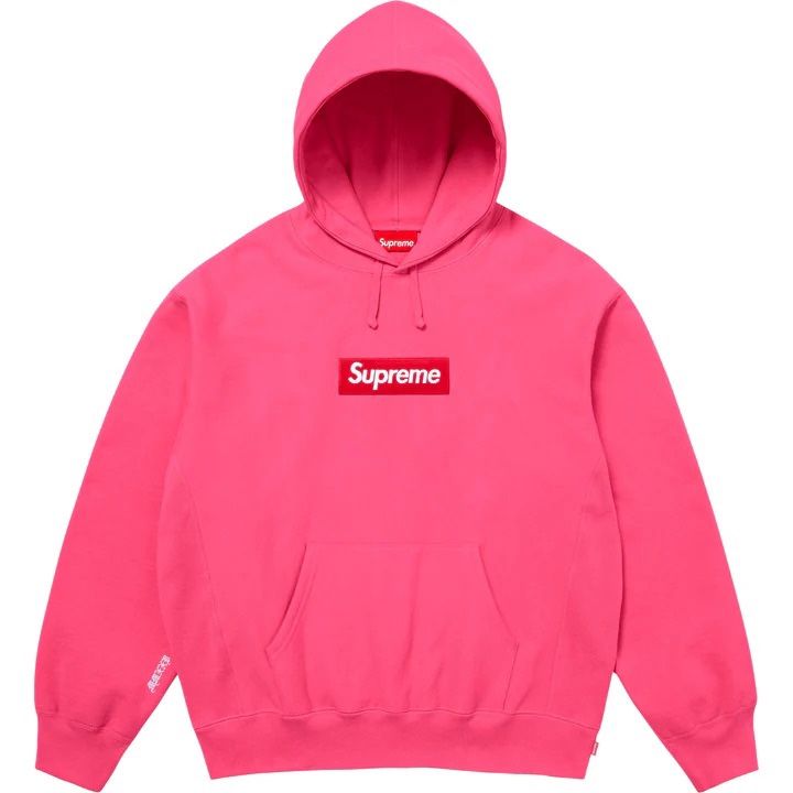 Supreme Pink Box Lori Hoodie Large