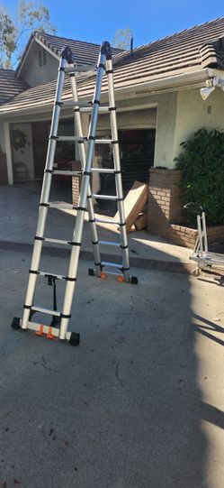 brand new 16ft aluminum multi-position ladder