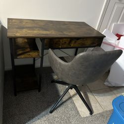 Desk And Chair 