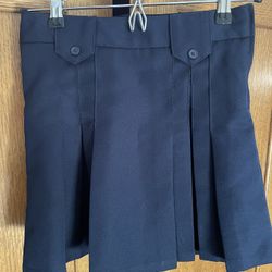 Navy Blue Girl Skirt. Size 7