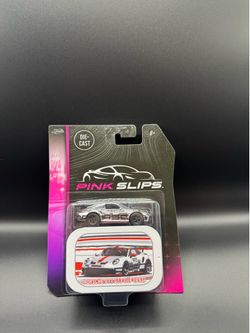 Chrome Porsche jada diecast