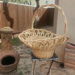 HUGE Antique Basket 