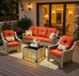 Patio furniture set outdoor new in the box