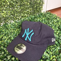 NEW YORK YANKEES NAVY w TEAL NE 9TWENTY CAP