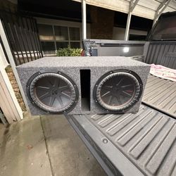 Kicker 12” CompR / KICKER CXA 1200.1 AMP