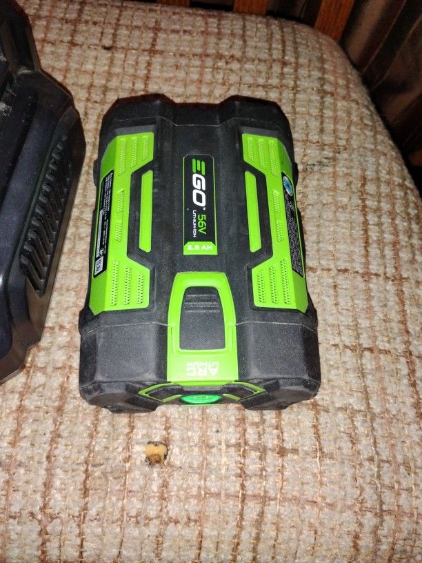 EGO 56v Battery/ Charger