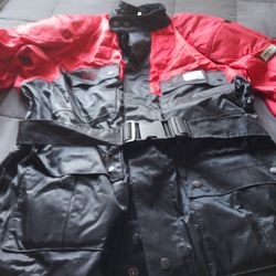 Full-length Motor Line Series Motorcycle Jacket