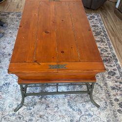 Solid Wood Pine Coffee Table