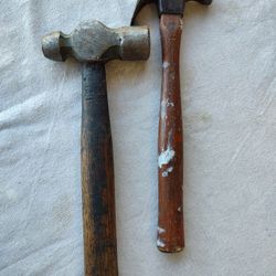  Lot Of 2– Claw Hammer & Ball Peen Hammer
