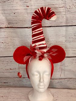 Disney Christmas Candy Cane Headband