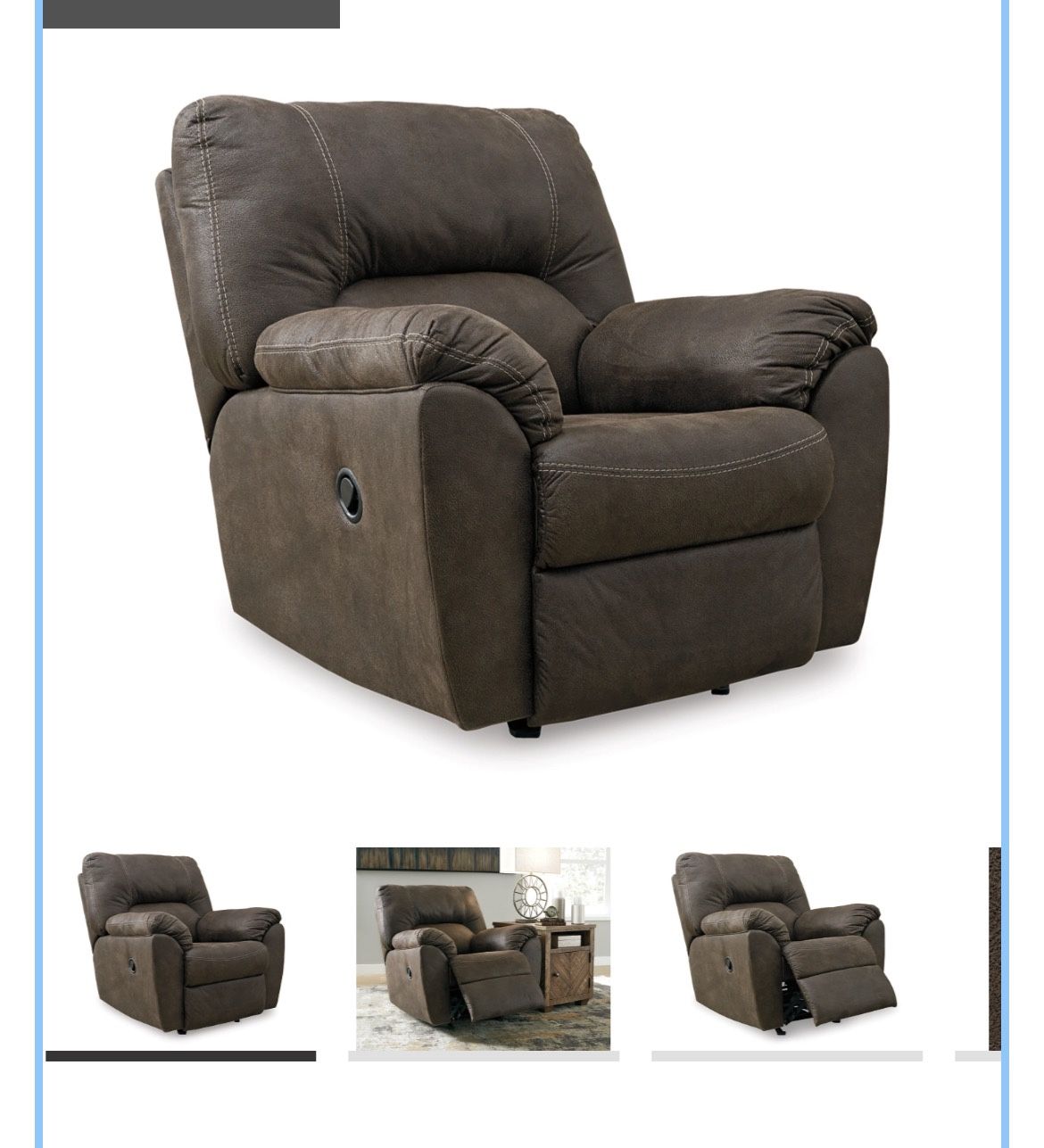 Brown Recliner 