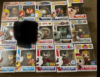 Funko Pops Ad Icons