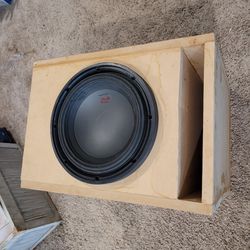 Alpine Type R 10 inch Subwoffer In Ported Box