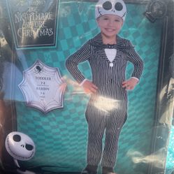 Toddler Jack Skellington Costume 