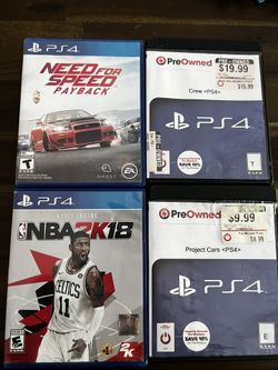 Play Station 4 Games
