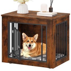 Decorative Rustic Dog Cage Barely Used 