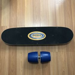 Bongo Board Skateboard Surf Balance Core Training Exercise Workout