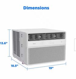 BRAND NEW IN BOX 10,000 BTU SMART WINDOW AIR CONDITIONER